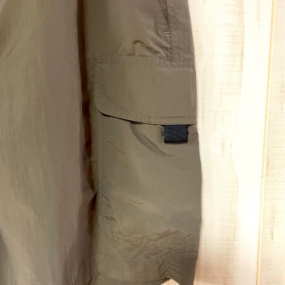 Travel Smith Green Nylon Cargo Shorts Sz M - Picture 4 of 5